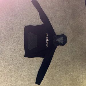 Bebe black pullover hoodie 3XL